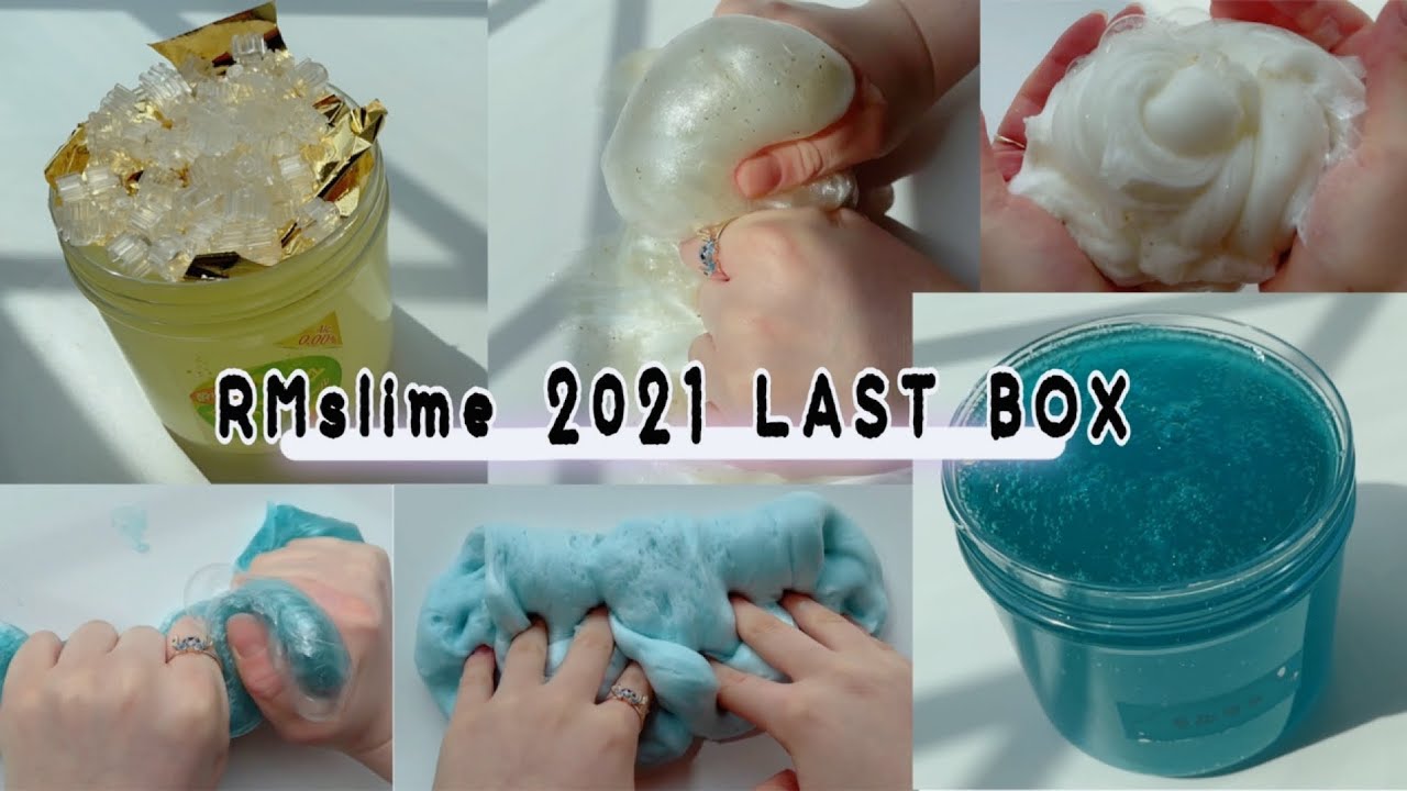 【販売】お待たせしました！4月販売スライム紹介 Part.1《THANK YOU!》2021 LAST BOX【RMslime】