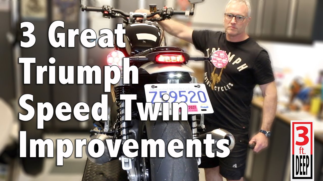 Three Great Triumph Speed Twin Improvements