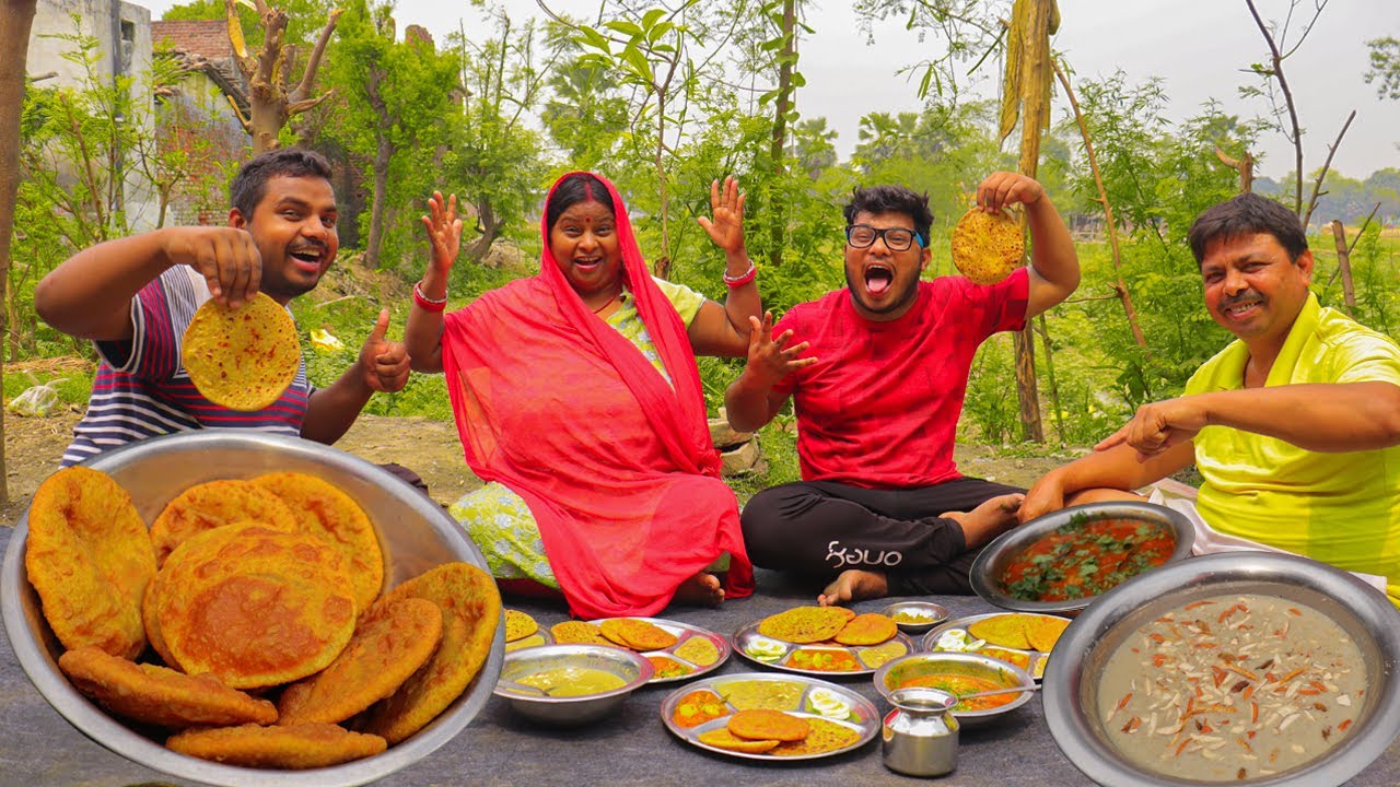 लॉकडाउन मे इस तरीके से बनाएं उंगलियां चाटने पर मजबूर हो जाएगे दालपुरी खीर और आलू की स्वादिष्ट सब्जी
