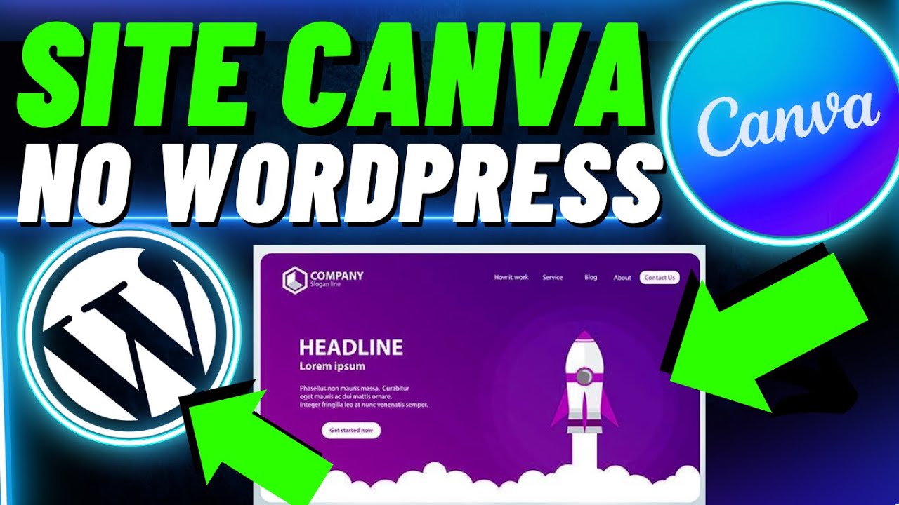 ✅ PÁGINA CANVA NO WORDPRESS ATUALIZADO 2025