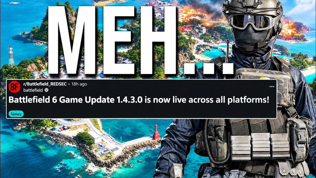 Battlefield 6's Brand New Update Is Incredibly Mediocre...
