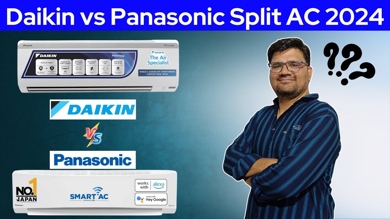 Best AC 1.5 Ton 5 Star in India 2024 ⚡ Daikin vs Panasonic Inverter AC ⚡Panasonic vs Daikin AC