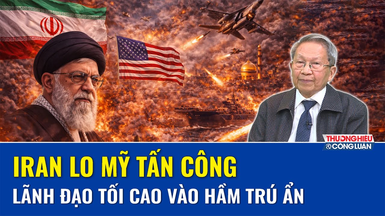 ĐIỂM NÓNG: Đại giáo chủ Iran bất ngờ xuống hầm bí mật: Dấu hiệu Iran chuẩn bị cho kịch bản xấu nhất