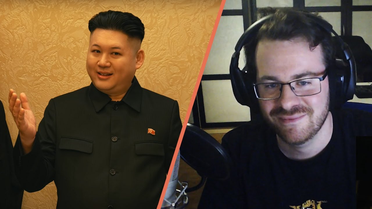 German reacting to 