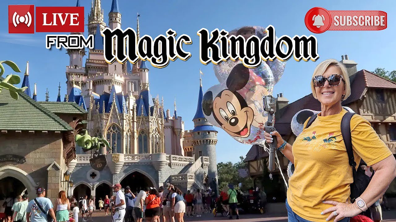 A day at Disney’s Magic Kingdom #live 2/4/25
