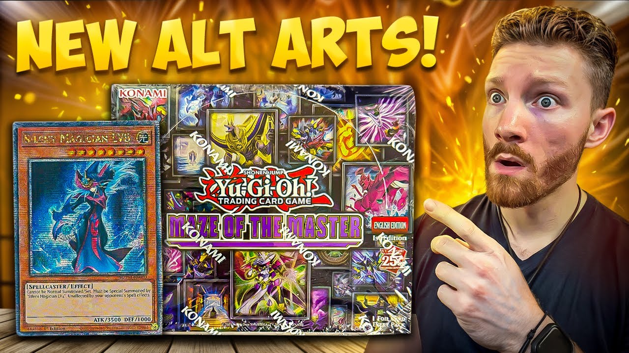 Yugioh Maze of the Master is Here with NEW Alternate Artworks! (EPIC Pulls)
