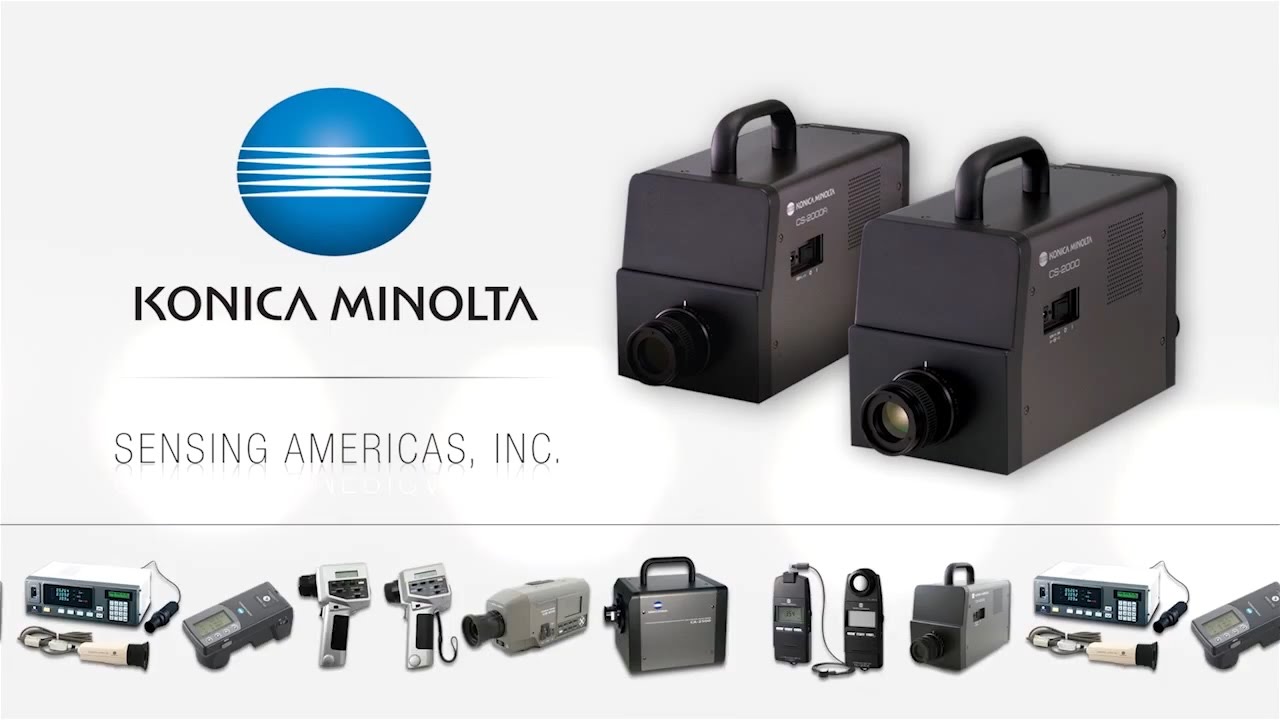 CS-2000 / CS-2000A Spectroradiometers - Konica Minolta Sensing