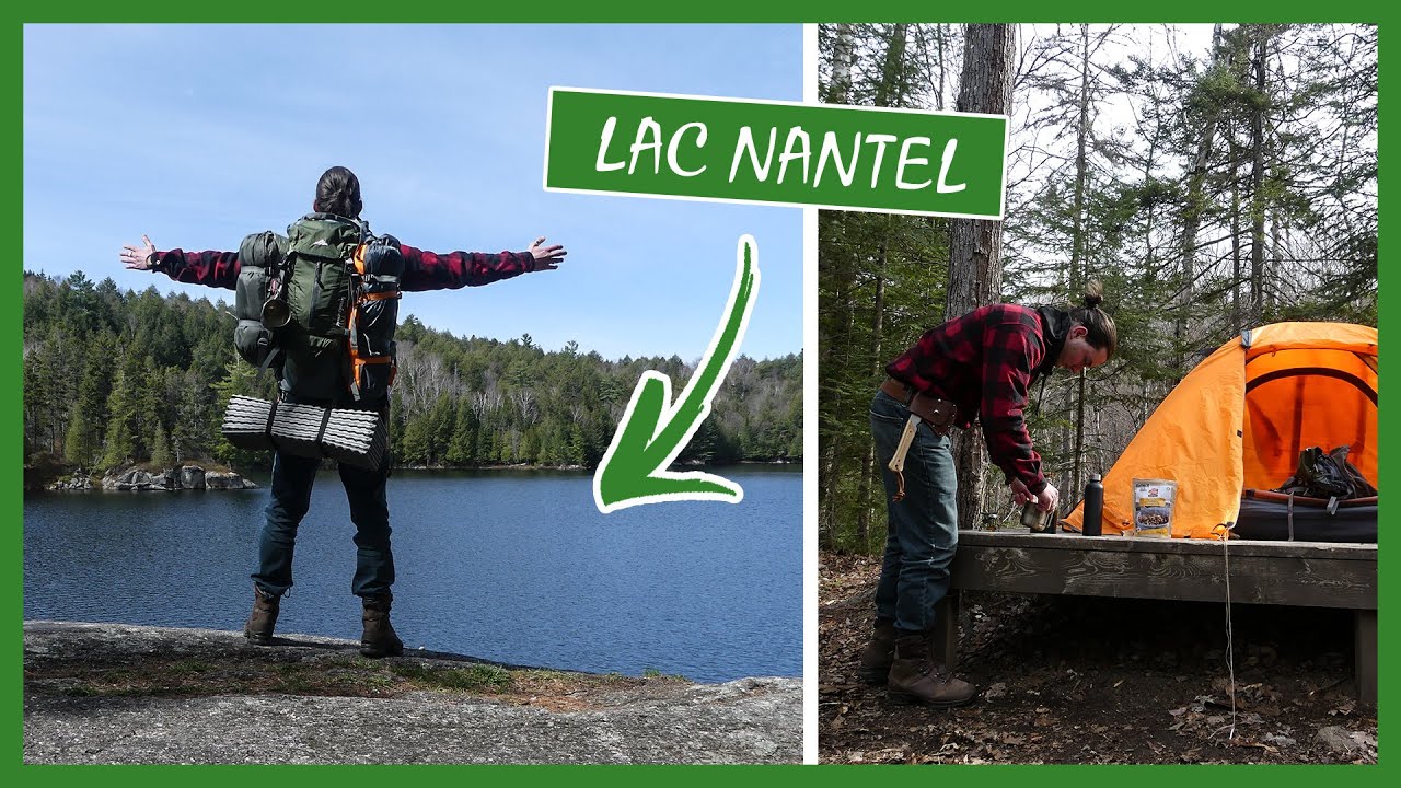 BIVOUAC au LAC NANTEL (Cap 360) 🇨🇦