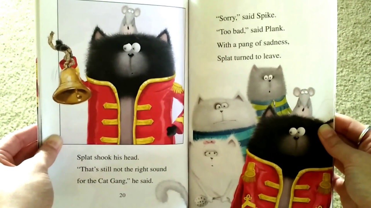 Splat the Cat with a Bang and a Clang Read Along