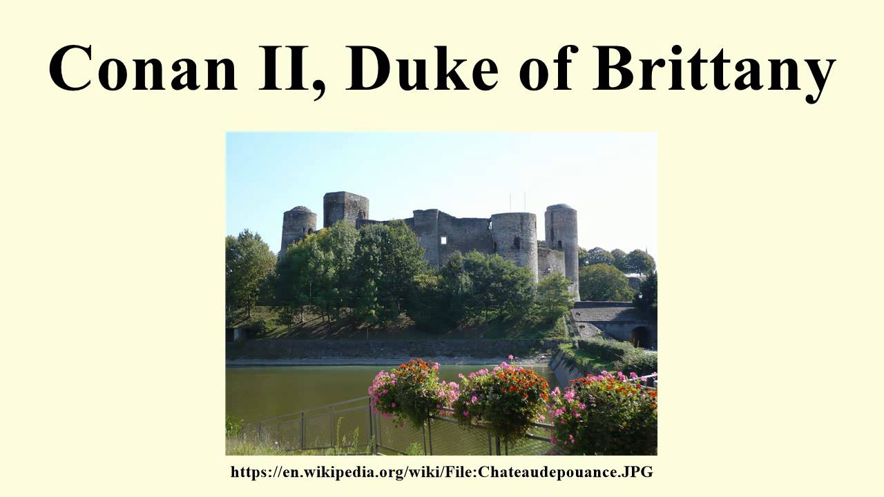 Conan II, Duke of Brittany