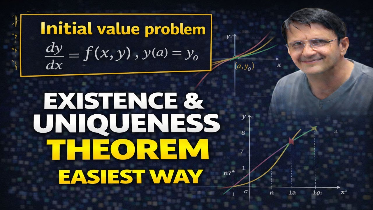 Existence & Uniqueness Theorem | Initial Value Problem