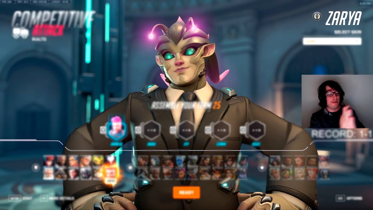 HARBLEU ZARYA GOD - 40 ELIMS! OVERWATCH 2 SEASON 10 TOP 500