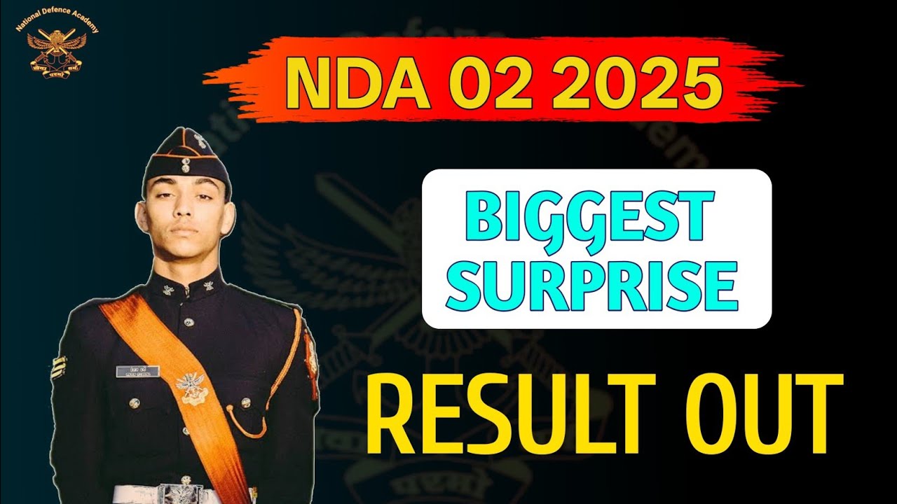 NDA 2 Result 2025 | NDA Exam 2025 Result Date | NDA 2 Result Kab Aayega By Mukesh Sir | NDA 2 2025