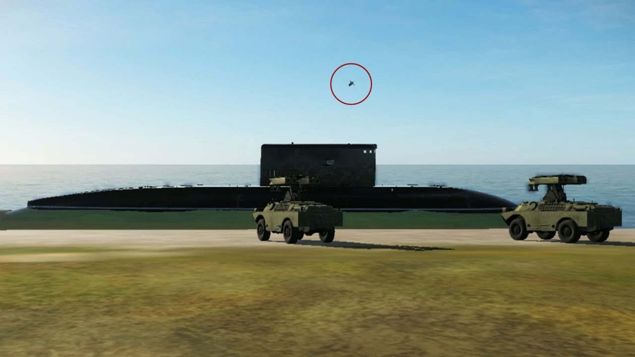 Missile attack on Kilo Class Submarine