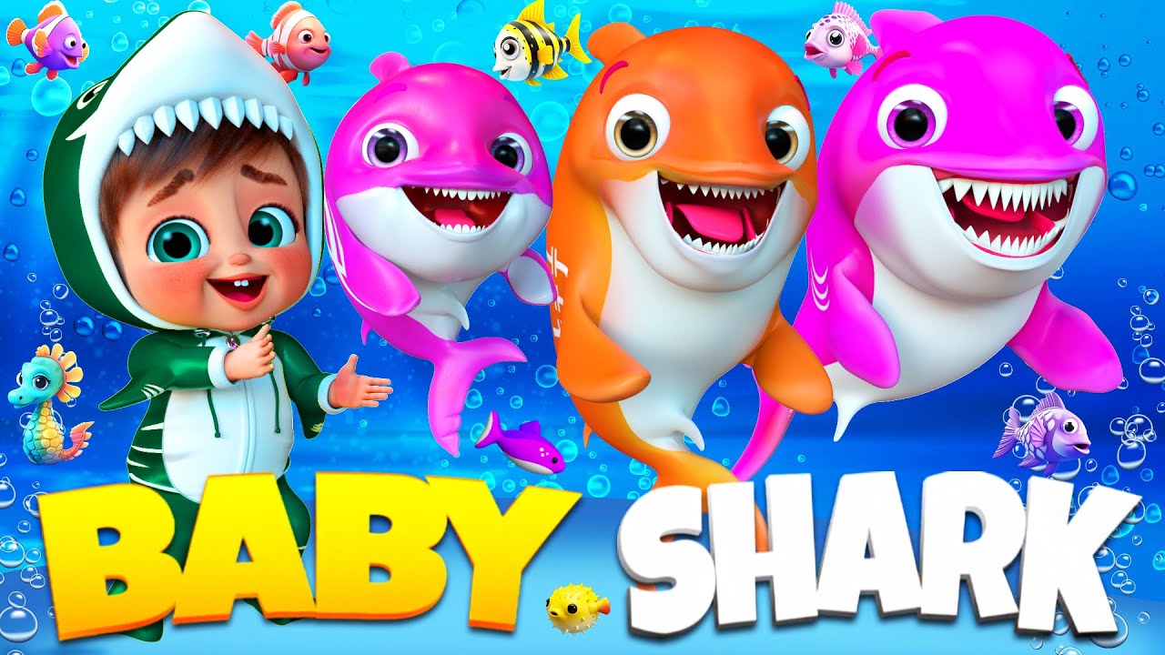 Doo Doo Baby Shark Goes to School - Nursery Rhymes & Kids Songs #nurseryrhymes #babyshark