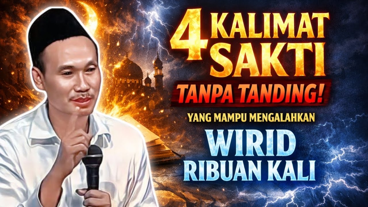 4 KALIMAT SAKTI YANG MAMPU MENGALAHKAN  WIRID RIBUAN KALI #gusbahaterbaru #ngajigusbaha #gusbaha