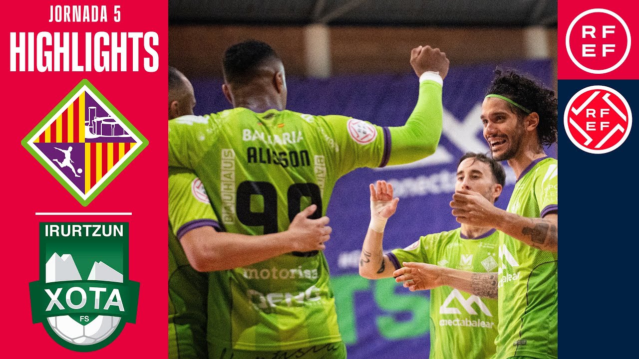 Resumen #PrimeraDivisi&oacute;nFS |  Illes Balears Palma Futsal 4-3 Servigroup Pe&ntilde;&iacute;scola| Jornada 5