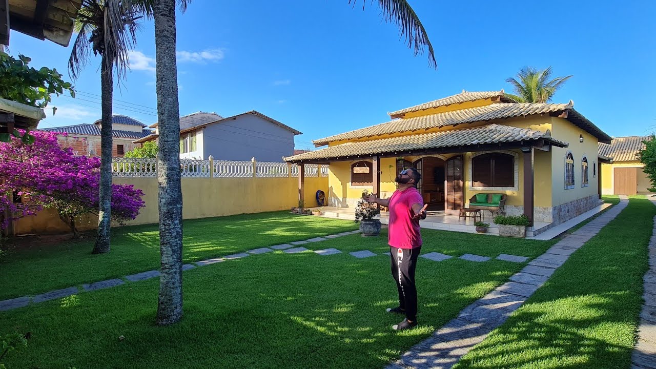 LINDA CASA A VENDA EM UNAMAR CABO FRIO RJ - LADO PRAIA | THIAGO VAZ