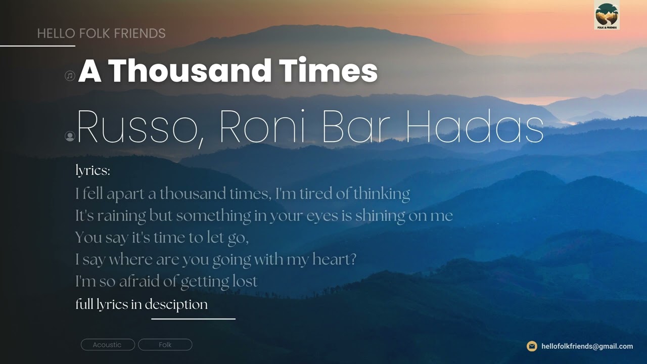 Russo & Roni Bar Hadas - A Thousand Times