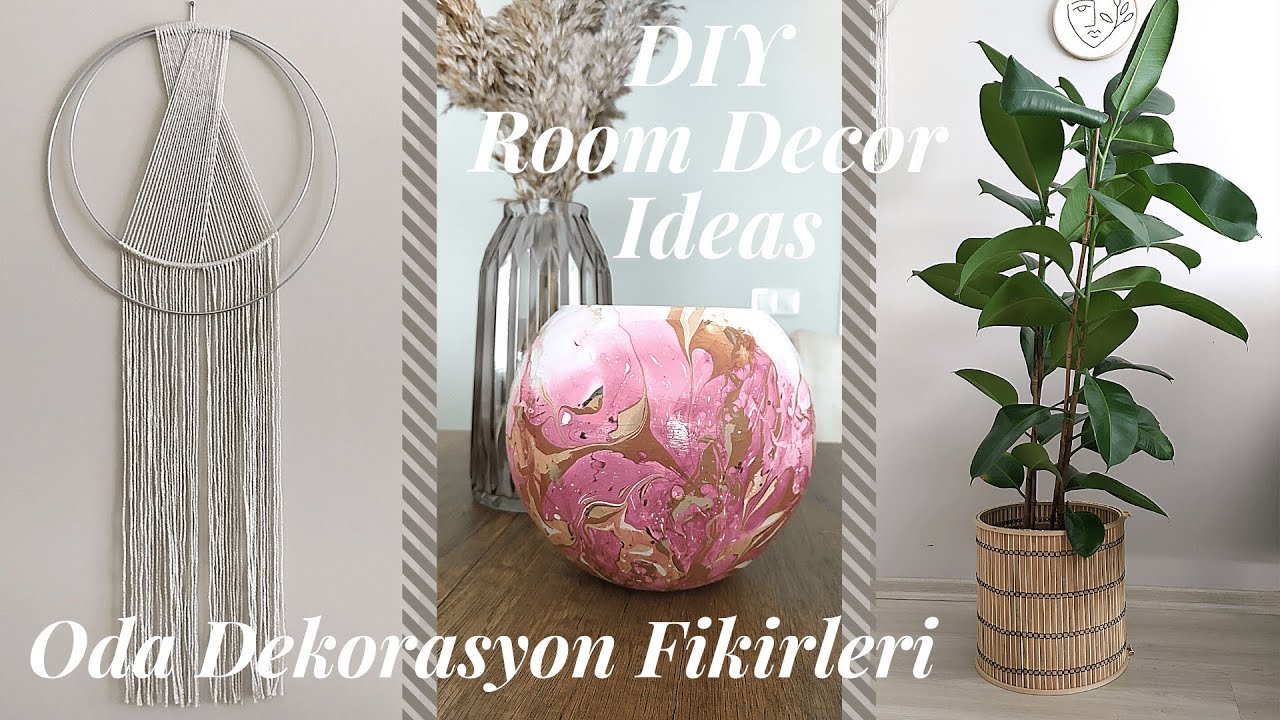 Oda Dekorasyon Fikirleri / DIY - Room Decor Ideas