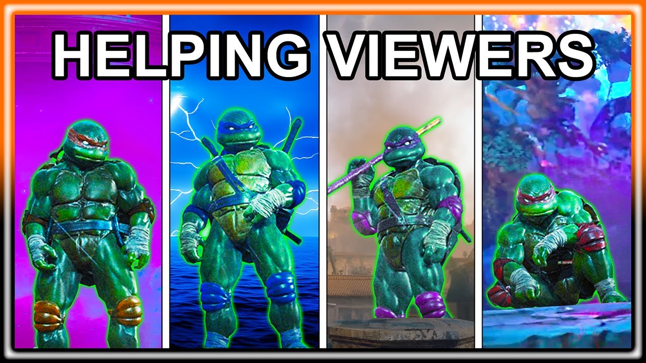 🔴 Helping Viewers Beat Cowabunga Cranked Easter Eggs