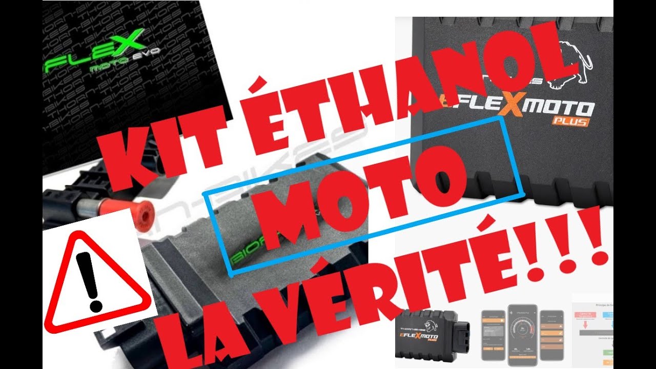 Moto, l'&eacute;thanol en question... La surprise!!!