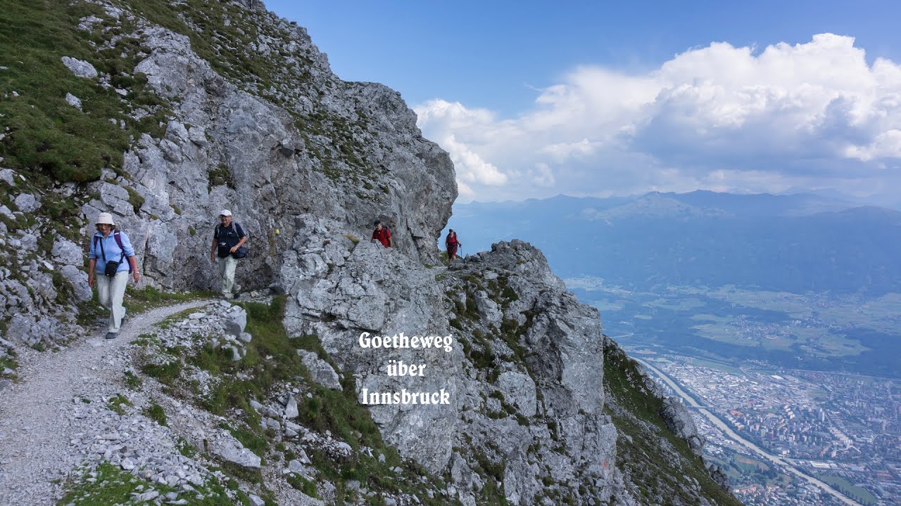 Innsbruck _  Goetheweg,Hafelekar,Pfeishütte