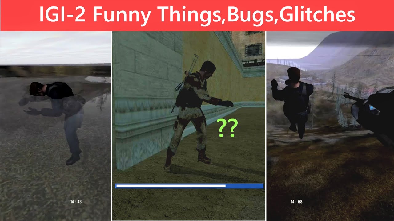 IGI-2(Covert Strike) Funny things, Bugs, Glitches and Secrets