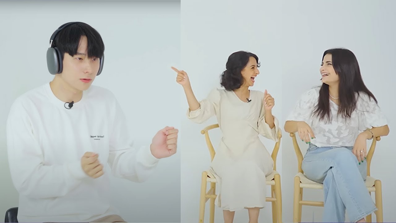 ممثل كوري يحاول الغناء باللغة العربية لاول مرة شاهد ما أذا كان العرب سيعرفون الأغنية ام لا