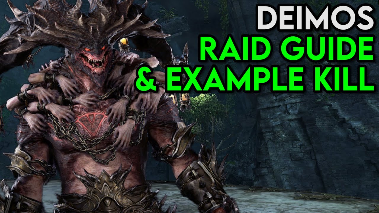 Deimos Full Raid Guide & Example Kill!