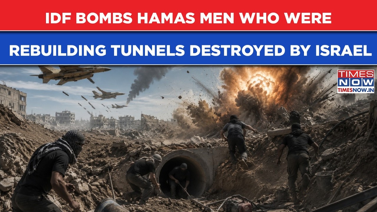 IDF Stops Hamas Plot To Rebuild Terror Tunnels By Bombing Operatives Who Were Seen Restoring Network