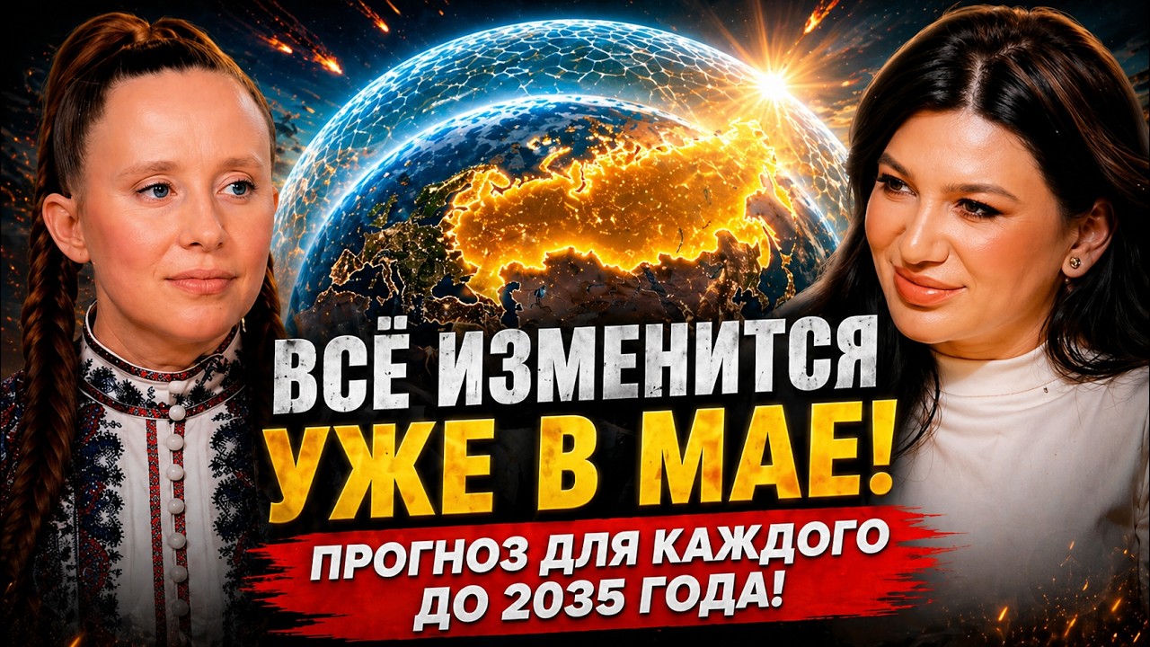 🔴 ПРОГНОЗ НА МАЙ 2026 для КАЖДОГО: ОН РЕШИТ ВСЕ! Что будет с МИРОМ и РОССИЕЙ до 2035 года!