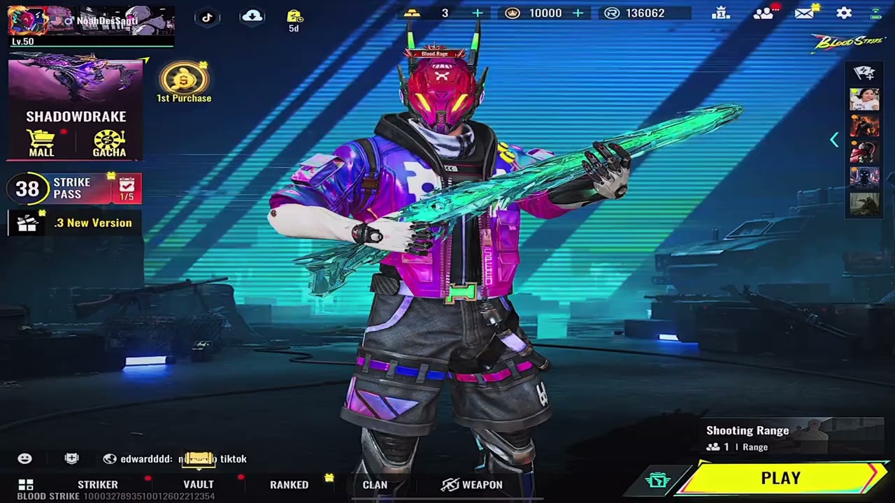 35k Gold New Vector Bloodstrike
