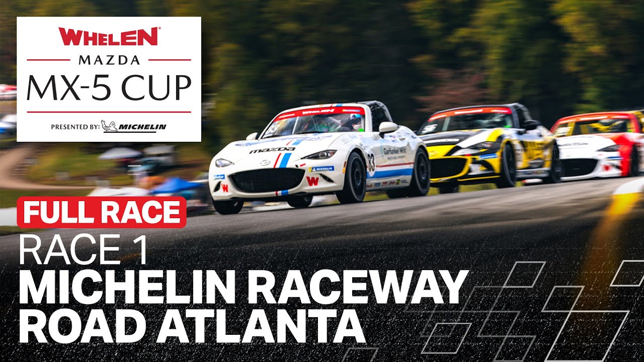 2025 IMSA Whelen Mazda MX-5 Cup at Michelin Raceway Road Atlanta | Race 1 | Braselton, GA