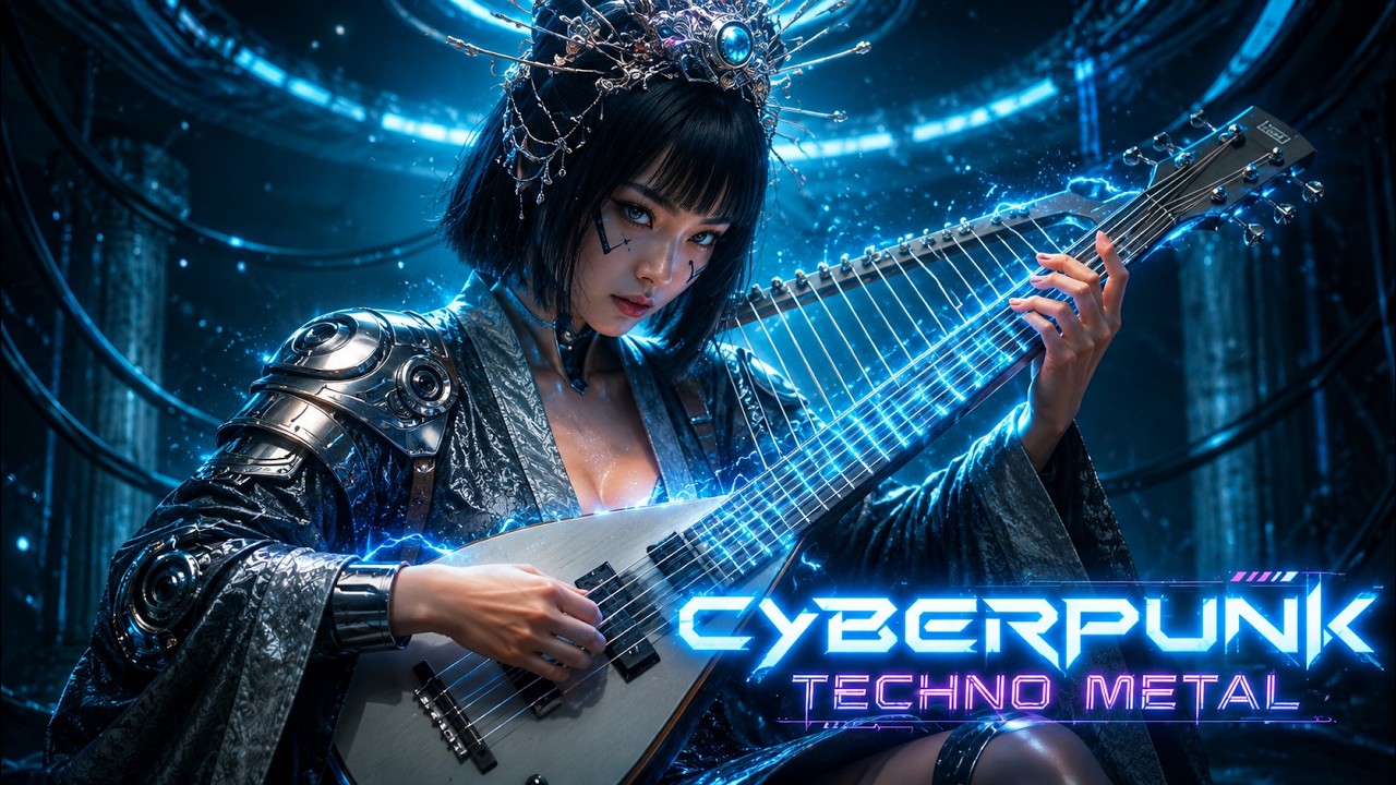 Dark Cyberpunk | Dystopian Techno Metal Playlist of AI Rebellion & Human Decay