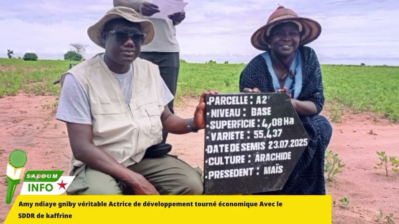 Amy Ndiaye Gniby véritable actrice de développement