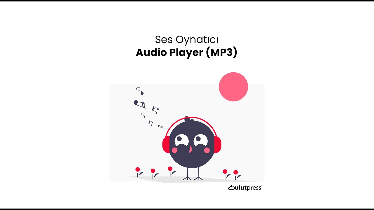 Web Sitenizde Mp3 Ses Oynatıcı Audio Player Modülü