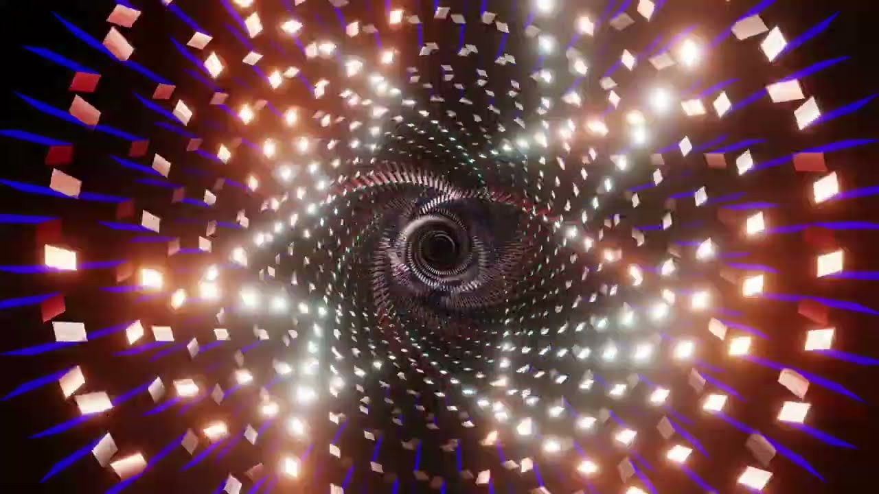 💫 Visuales para DJ 2022 INFINITE TUNNEL 💫 Vjloops Party Disco Lights Tunnel (No copyright)