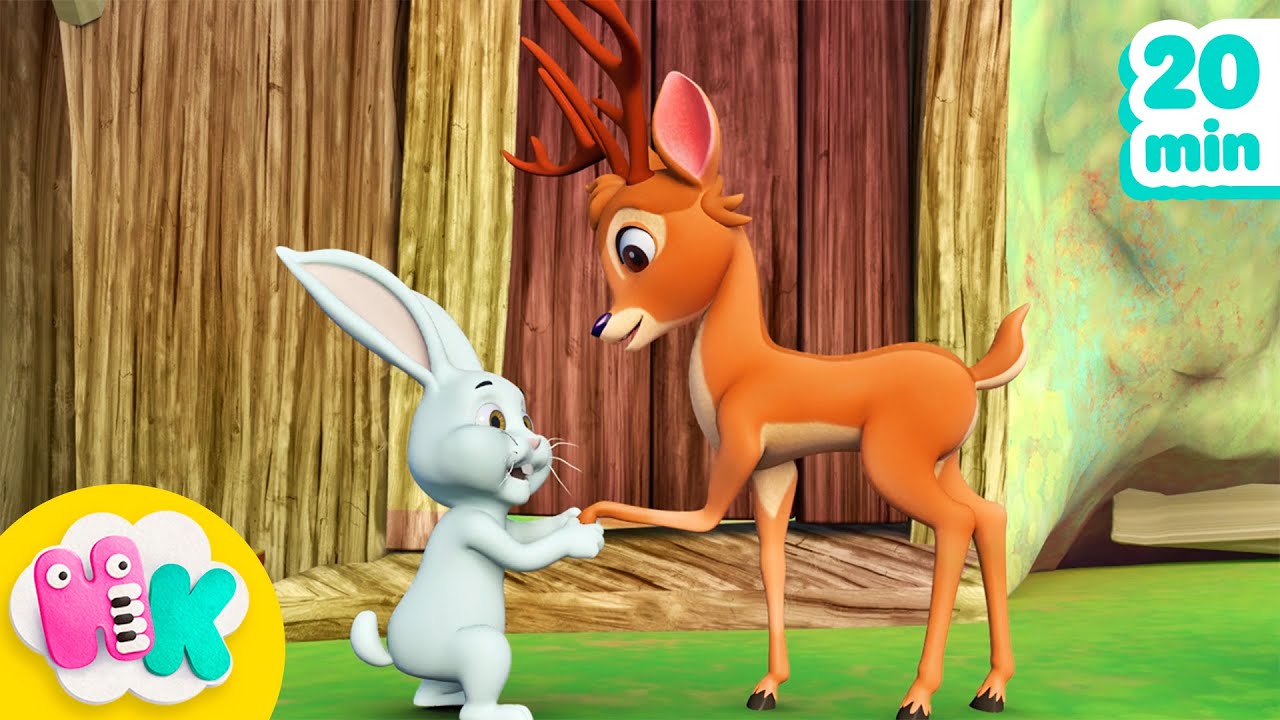 El venado y el Conejo 🦌🐰 Canciones para Ni&ntilde;os | HeyKids - Canciones infantiles