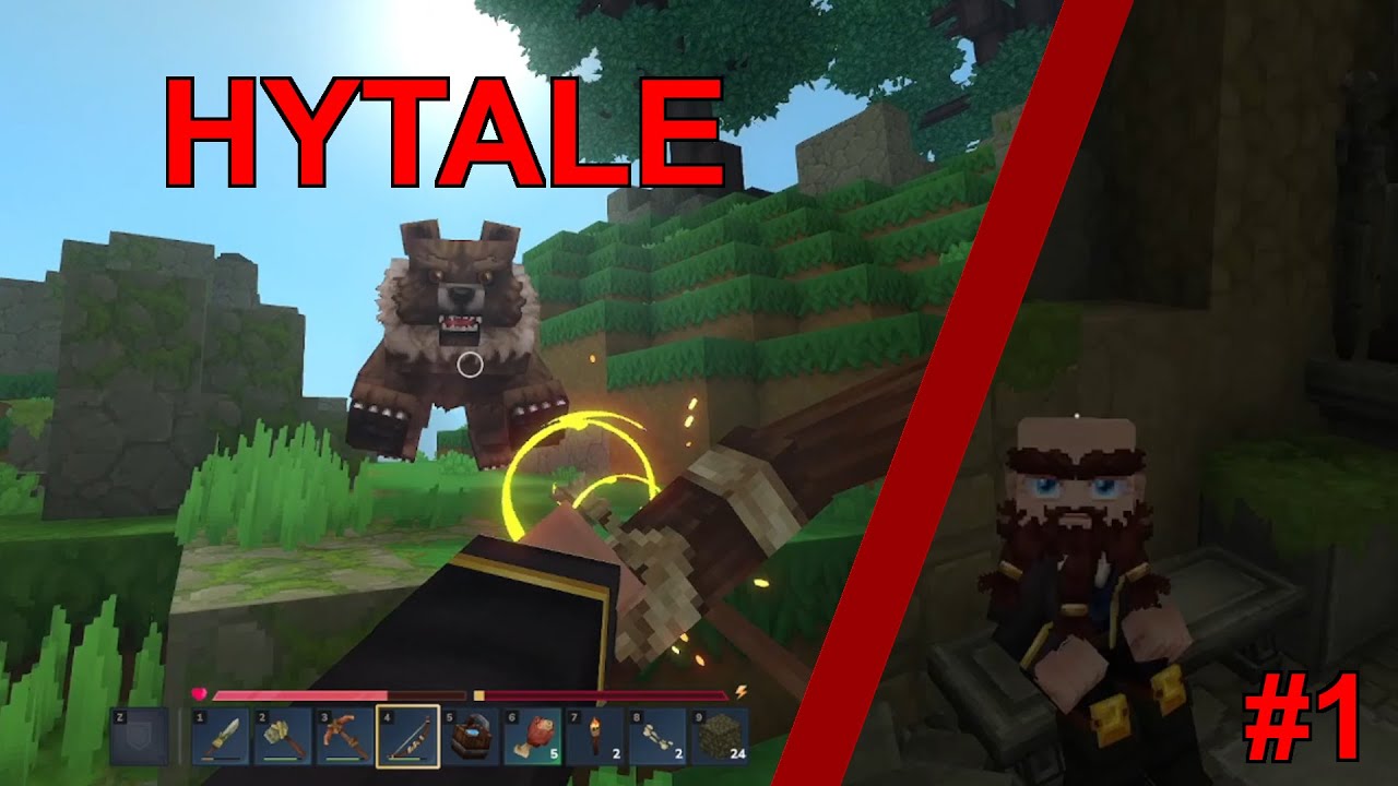 Hytale Przygody - odc. 1 // Nowy Minecraft???