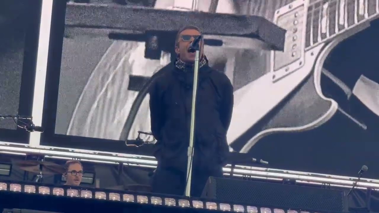 Oasis Entrance & Hello, Front Row, Heaton Park, July 2025