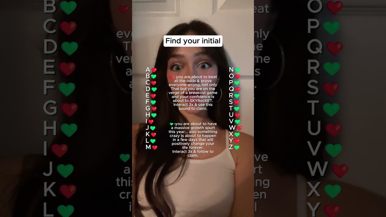 Find your initial