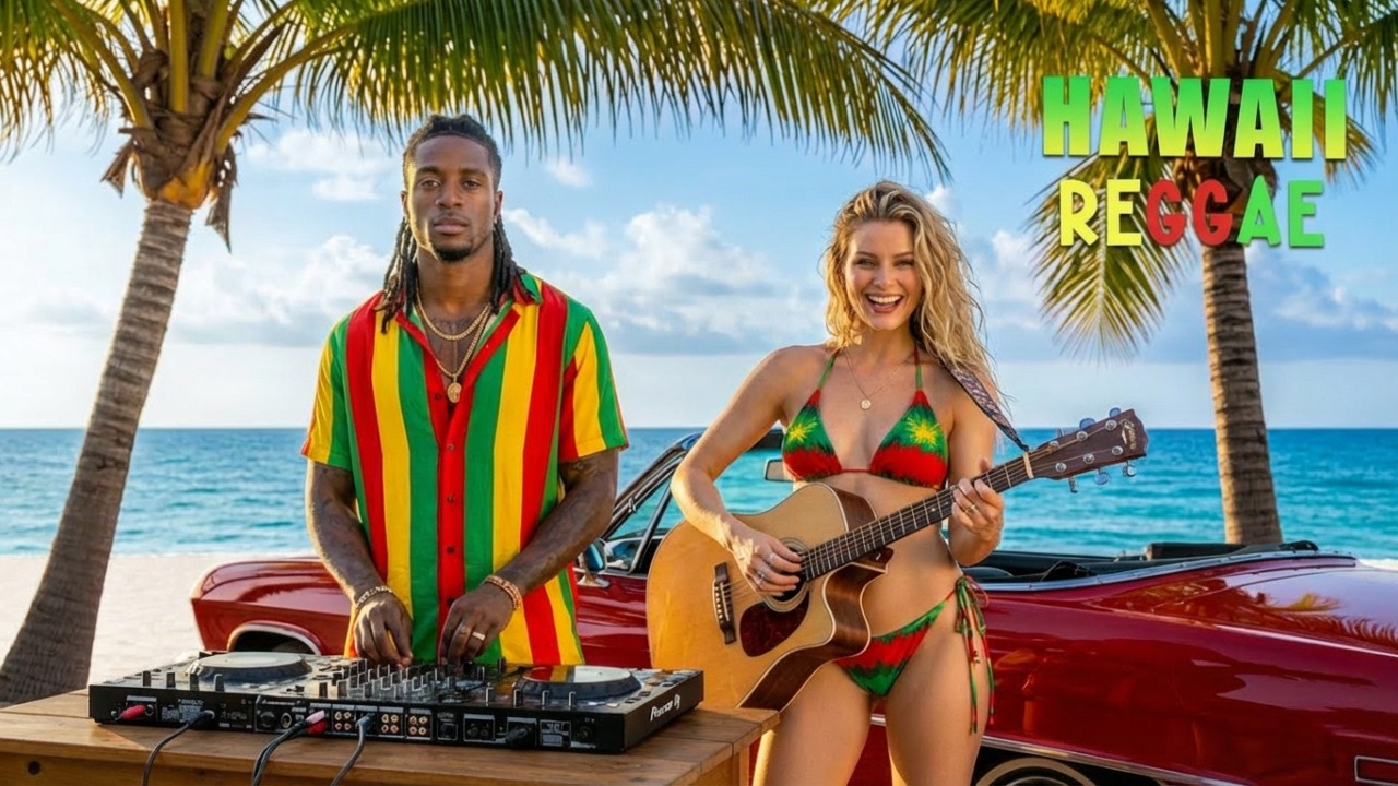 🕯️ Tropical Peace & Light – Hawaiian Reggae Vibes for Deep Calm 🌴