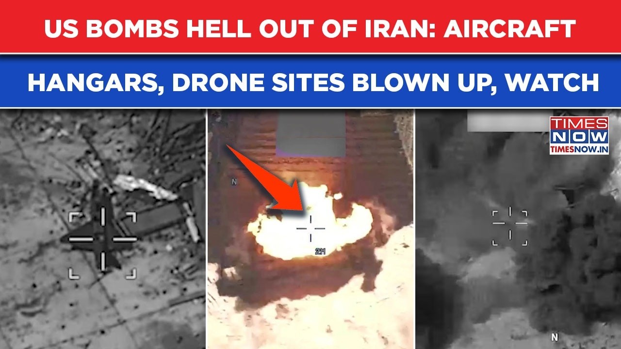 US Bombs Hell Out Of Iran For 11th Straight Night: Aircraft Hangars, Drone Storage Sites Blown Up