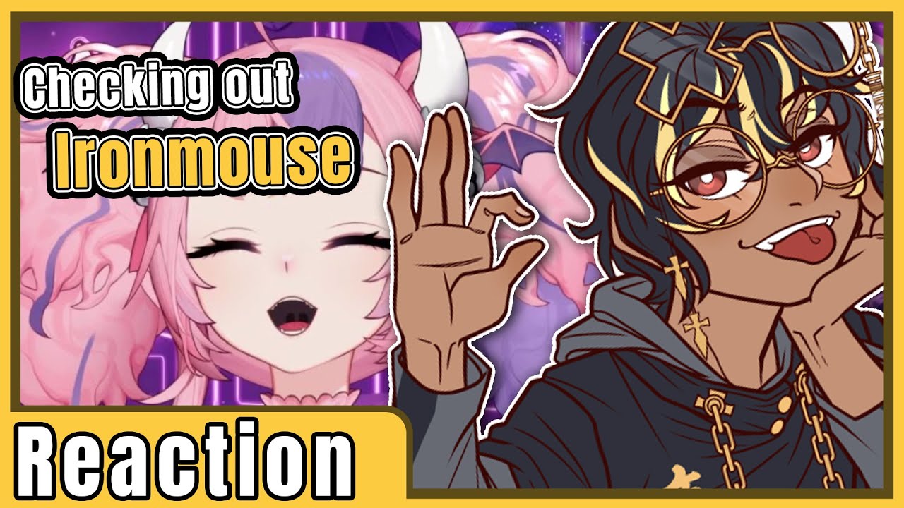 Reacting to the VTubing legend Ironmouse | Hikaru reacts