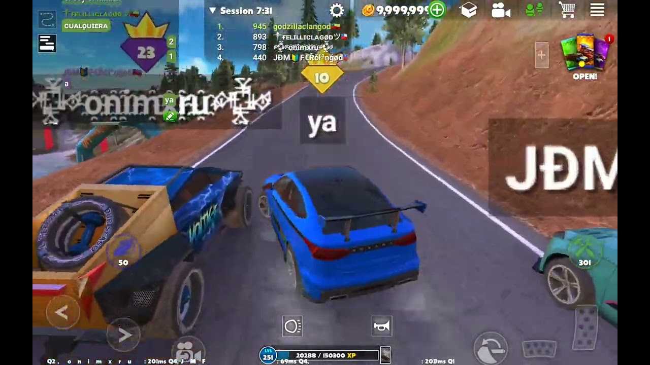 jugando cón amigos