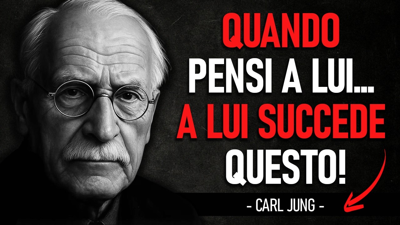 ✨ 5 COSE che LUI SENTE quando PENSI INTENSAMENTE a lui | CARL JUNG