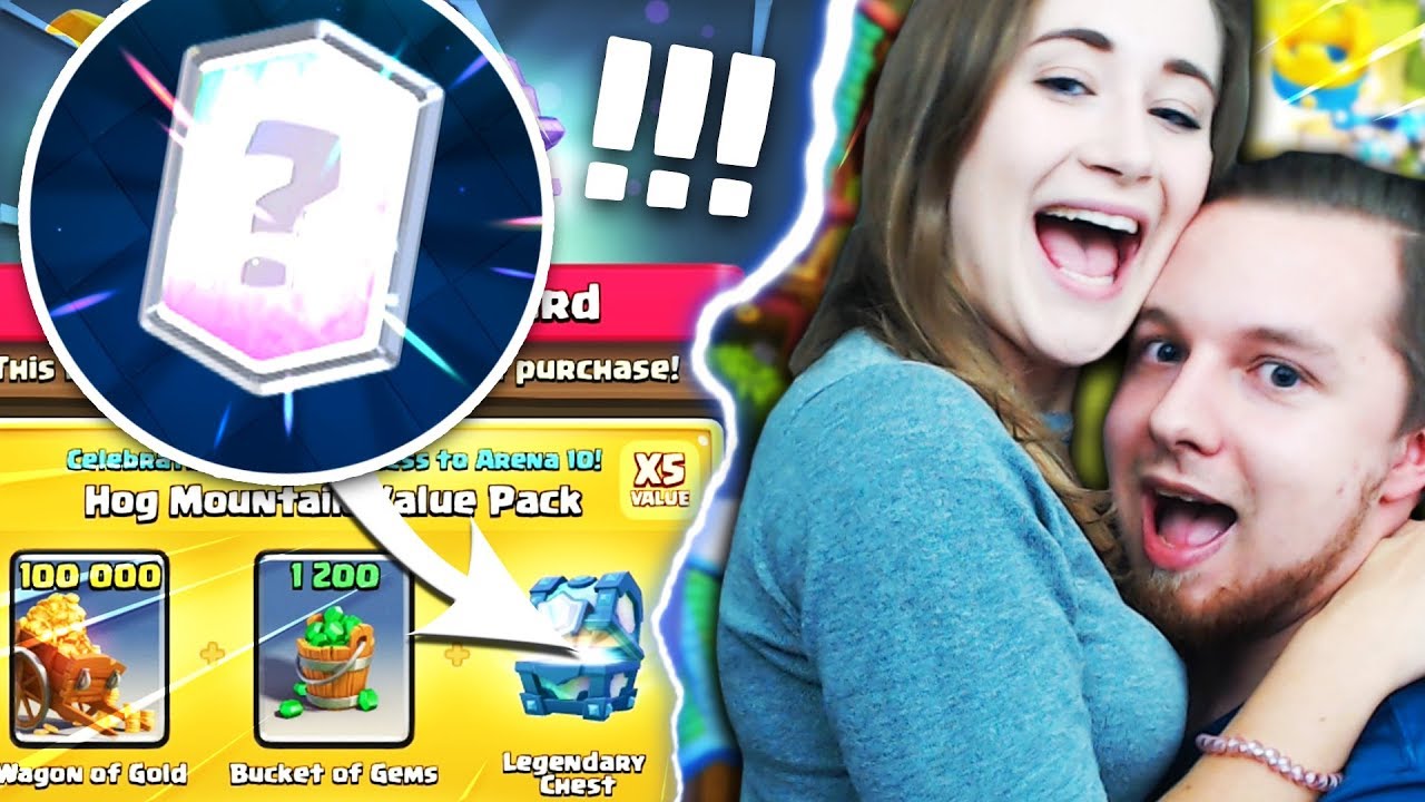 CZY GABI TRAFI MI NAJLEPSZĄ LEGENDĘ?! | Clash Royale