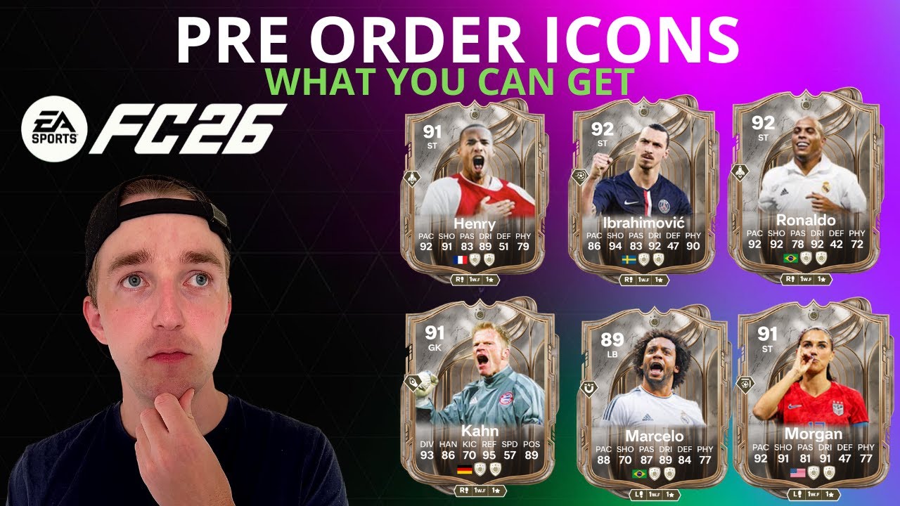 🎁 FC 26 Pre-Order ICONS Explained! | What You Get & How It Works