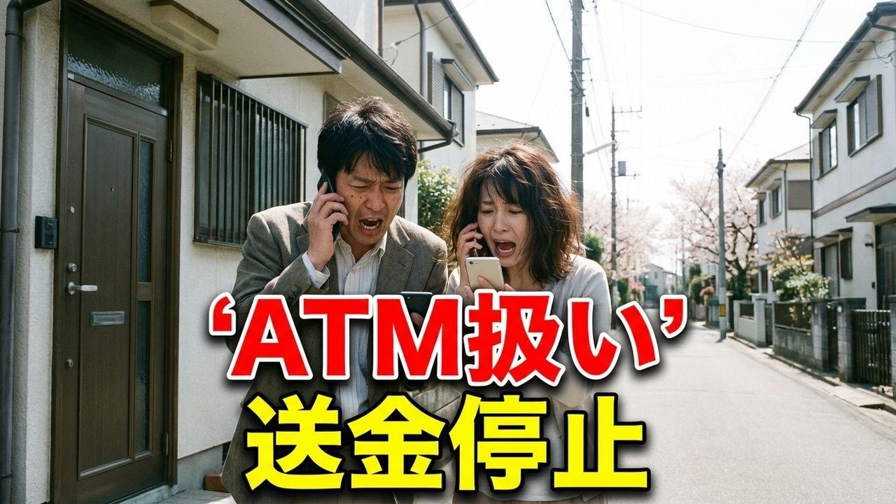 「母はATM」と笑う息子夫婦に送金停止！全財産を奪う計画を知った私の反撃